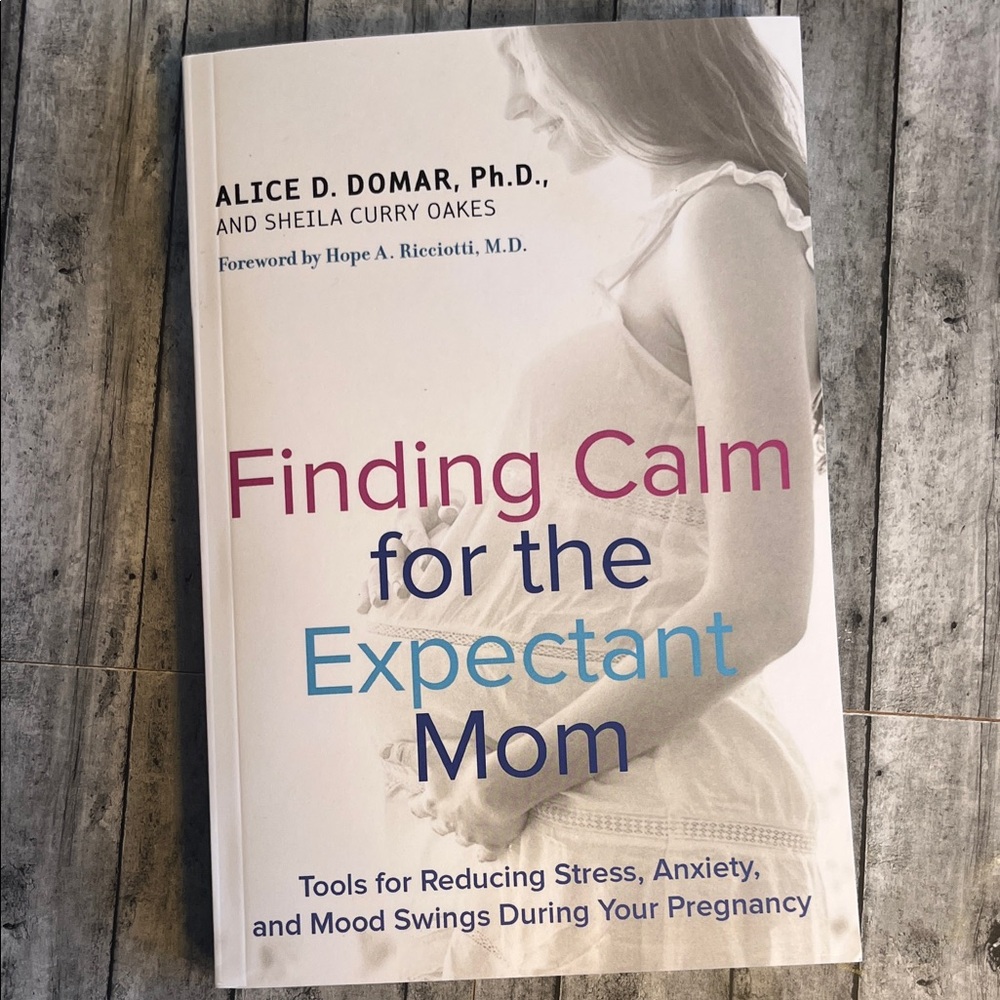 Finding Calm for the Expectant Mom – White Cover